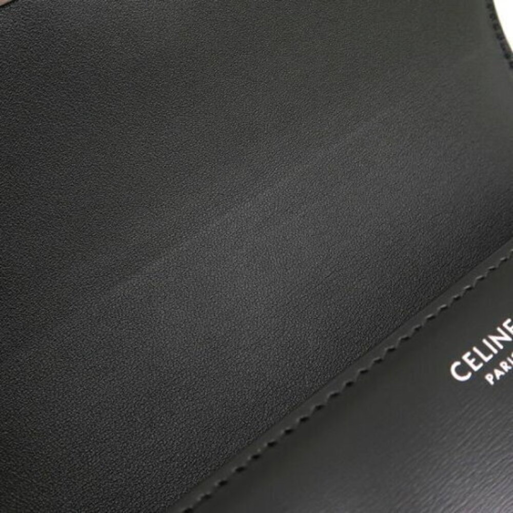 Celine Teen Triomphe Bag Shiny Calfskin - Picture 6 of 9